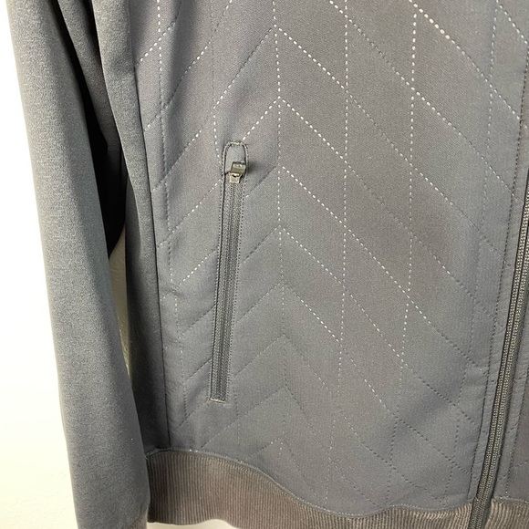 The North Face Ampere Thermic Jacket Mens size Medium Gray Full zip outdoor - Picture 15 of 16